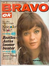 BRAVO 1967 Nr. 37 (2) guter Zustand Heft komplett mit Starschnitt WINNETOU NSCHO
