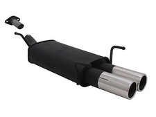 NOVUS SPORTAUSPUFF Endschalldämpfer OPEL ASTRA G CC Fließheck 2x76