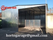 6x5 Blechgarage Metallgarage