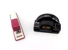 Büro Schreibtisch Set 2-tlg dahle 318 Heftgerät 24/6 Leitz Locher No 58