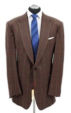 Regent 100% KASCHMIR Sakko Gr. 110 pure cashmere Lederpatches Ellenbogenpatches