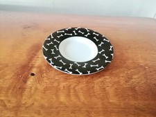 Könitz Porzellan Vintage Mokkatasse Tasse Espressotasse Untertasse Knochen 12 cm