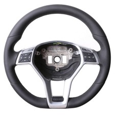 Mercedes Lenkrad C E Klasse W204 W207 SL GLK SLK CLA Neu Beziehen Leder 56185