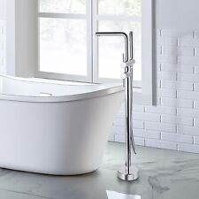 Luxus Freistehende Wannenarmatur Badewannenarmatur  mit Handbrause Chrom