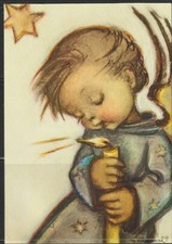 M. I. Hummel" Engel mit Kerze