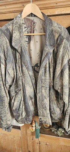 Vintage lederjacke - vintage,