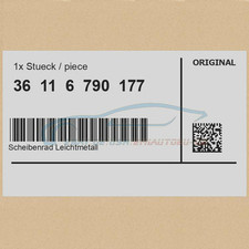 Original BMW 36116790177 - Alufelge Sternspeiche 330 silber 9J x 18 ET 44 Hin...