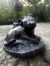 Kalb Kälbchen Kuh Bronze