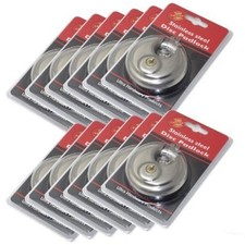 lot of 12 DISC PADLOCK 70mm