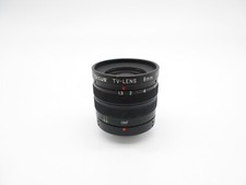 C-Mount Tarcus TV-Lens 8mm F1.3 Objektiv