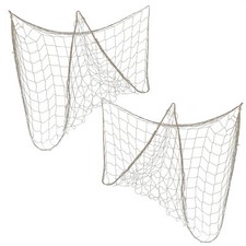 2x Deko Fischernetz -