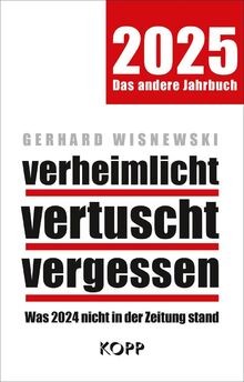 Verheimlicht vertuscht - vertuscht, –