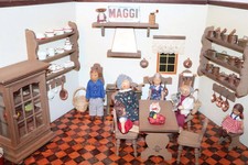 Alte komplette Puppenküche