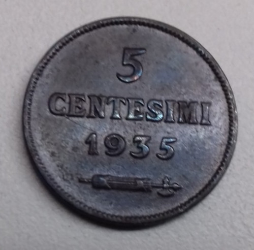 San marino centesimi 1935 - marino, centesimi,