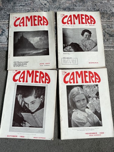 The camera vintage magazines - the,