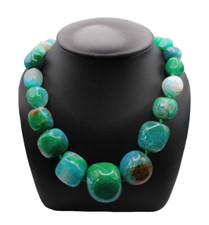 Collier Edelstein Achat