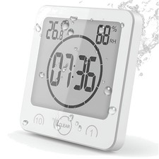 Badezimmeruhr digital Bad Uhr