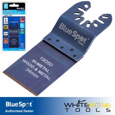 BlueSpot Multitool Klinge Bi-Metall 32mm OMT Holz Metall Kunststoff HSS Universal