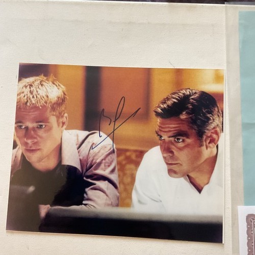 Brad pitt signed autogramm - pitt,