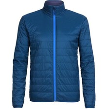 Icebreaker Jacke mit Merino Wolle Herren Gr.M Merino GT Hyperia Lite Blau 154632