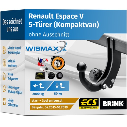 Anhängerkupplung für renault - für,