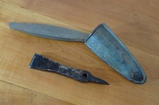 alter Amboss Dengelstock gemarkt Kumpf Wetzstein Sensen schärfen 1920-1950