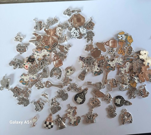 100 stück charms - 100, anhänger