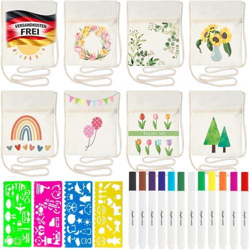 Kinder bastelset taschen zum - taschen,