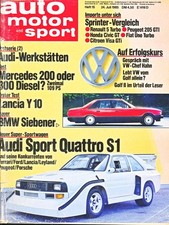 Auto Motor und Sport - 7/1985