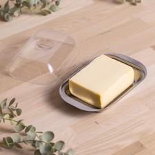 Butterdose Edelstahl mit