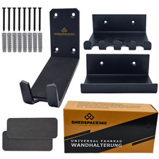 Fahrrad Wandhalterung inkl Befestigungsmaterial Fahrradaufhängung Wand