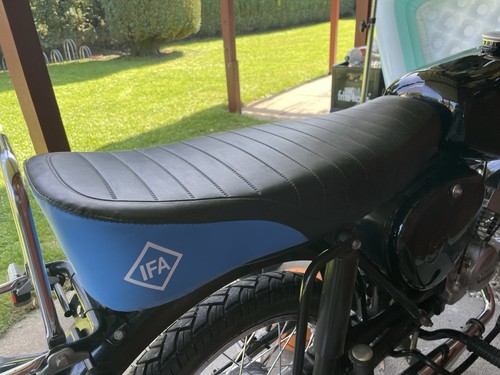 Simson s51 rücksitzbank blau - s51,