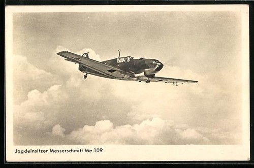 Jagdeinsitzer messerschmitt - jagdeinsitzer,