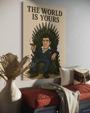 Scarface Leinwand Bild Al