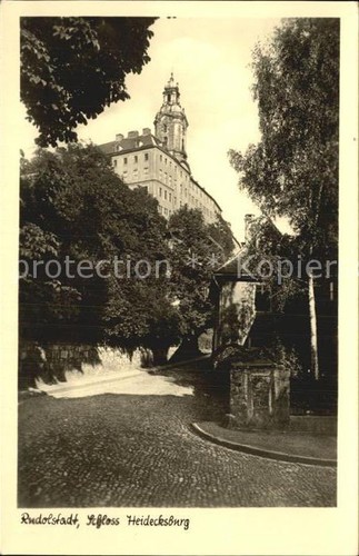 Rudolstadt schloss - rudolstadt,