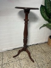 Beistelltisch Blumentisch Holz um 1900/20  Ständer Tisch Beistelltisch Säule