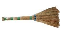 Strohbesen, Laubbesen, Besen, Garten, Terasse, Parkplatz, 70cm, Natur, Besen