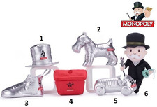 Monopoly - Plüsch Figuren ca