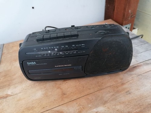 Radio mit kassette saba rcr - saba,