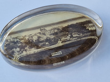 seltener antik Glas Briefbeschwerer paperweight Feldafing Starnbergerc See