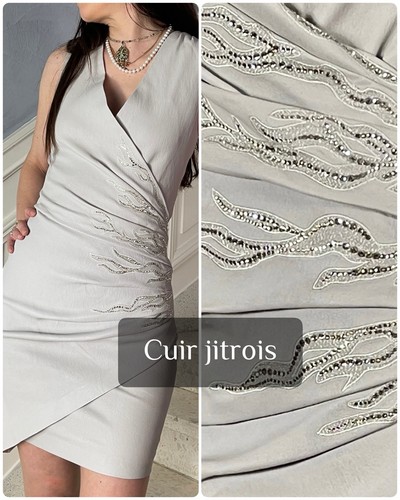 Kleid jitrois luxus leder - kleid,