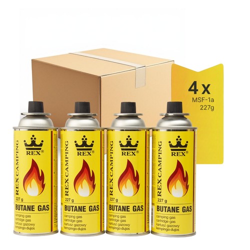 Gas kartusche 227g butan - 4x,