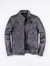 Herren Lederjacke Echtleder