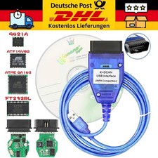 Für BMW Inpa K+Dcan OBD2 Kabel FTDI FT232RL Chip mit Schalter NEU.