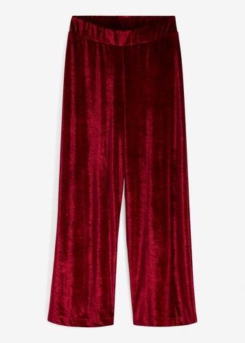 Neu samt hose mit gummibund - samt-hose,