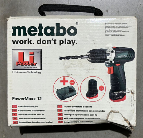Metabo powermaxx akku - 12,