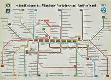 AK München MVV Karte