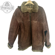 Vintage B3 B-3 Braun Shearling