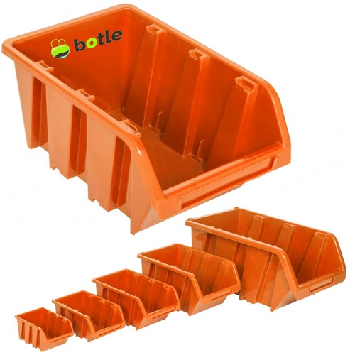 Stapelboxen orange größen - stapelboxen, 5