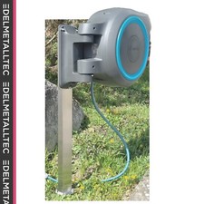 Halter / Säule / Ständer für Gardena Wand Schlauchbox Schlauchabroller Edelstahl